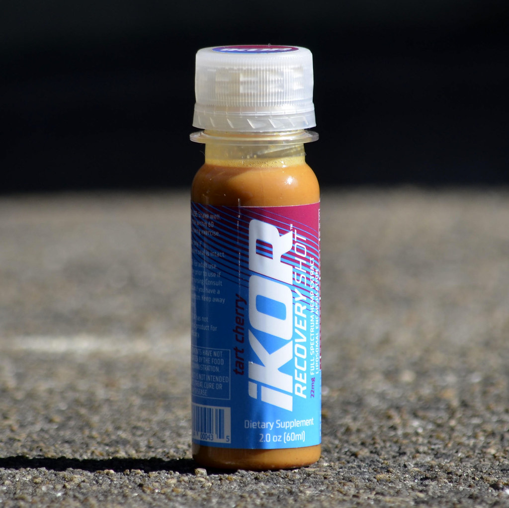 Hemp extract recovery shots
