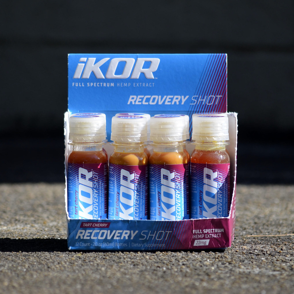 Hemp extract recovery shots